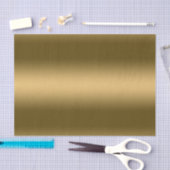 Papier Mousseline Faux Gold Gradient Metallic (Artisanat)
