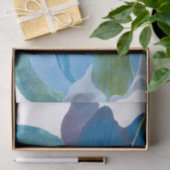 Papier Mousseline Faux Indigo I (Cadeau)