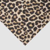 Papier Mousseline Faux Leopard Fur Motif (Détail)
