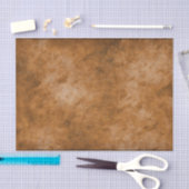 Papier Mousseline Faux Parchemin Découpage bronze 10x15 (Artisanat)