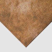 Papier Mousseline Faux Parchemin Découpage bronze 10x15 (Détail)