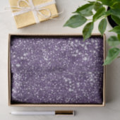 Papier Mousseline Faux Purple Parties scintillant Texture Look - Imp (Cadeau)