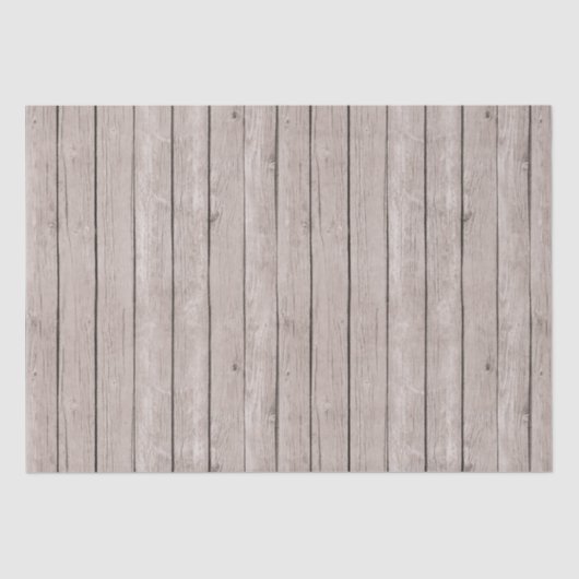 Papier Mousseline Faux Rustic Wood Brown (Recto)