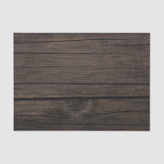 Papier Mousseline Faux Rustique Bois foncé Planches Arrière - plan D (Recto)