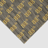 Papier Mousseline Faux Wood, Faux Gold 88e (Quatre-vingt-huitième) (Détail)