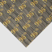 Papier Mousseline Faux Wood, Faux Gold 96e (Quatre-vingt-seizième) (Détail)