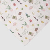 Papier Mousseline Favoris de Noël de Noël (Détail)