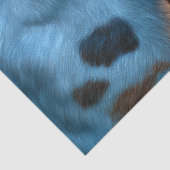 Papier Mousseline Feather Bridle Western Foal Decoupage (Détail)