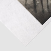 Papier Mousseline Fée à papillon foncé (Détail)