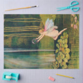 Papier Mousseline Fée avec la bulle arc-en-ciel (Artisanat)