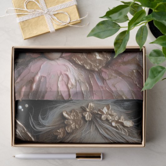 Papier Mousseline Fée Avec Un Décopage D'Attitude (Cadeau)