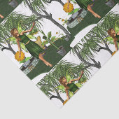 Papier Mousseline Fée de jardin (Détail)