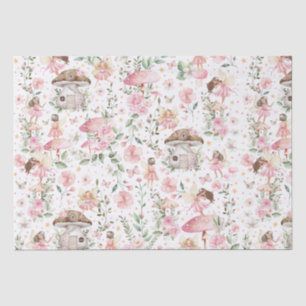 Papier Mousseline Fée de la Forêt Magique Thème de Jardin Tea Party