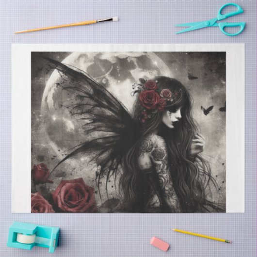 Papier Mousseline Fée de la nuit (Artisanat)