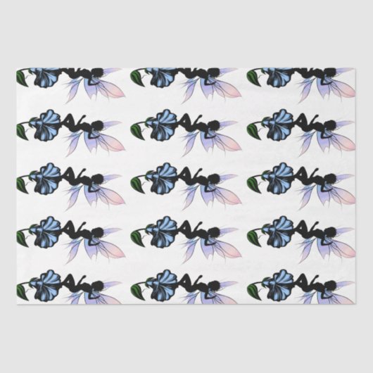 Papier Mousseline Fée de l'ombre de la gloire du matin (Recto)