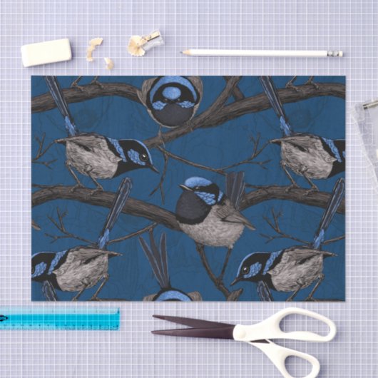 Papier Mousseline Fée de nuit (Artisanat)