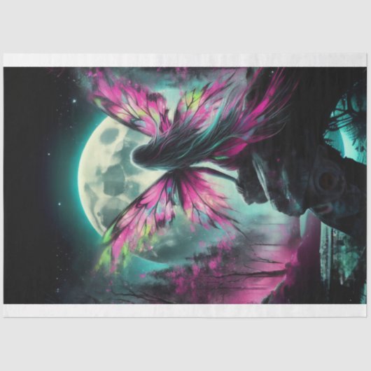 Papier Mousseline Fée de nuit 2 (Recto)