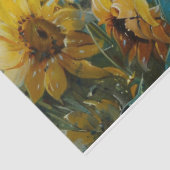 Papier Mousseline Fée de tournesol (Détail)