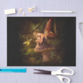 Papier Mousseline fée des champignons (Artisanat)