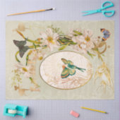 Papier Mousseline Fée Enchanted Garden Fleur Papillon Découpage (Artisanat)