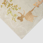 Papier Mousseline Fée Enchanted Garden Fleur Papillon Découpage (Détail)