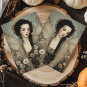 Papier Mousseline Fée Ethérée dans le jardin Fleur sauvage Découpage