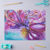 PAPIER MOUSSELINE FÉE FLEUR MIGNONNE ET FANTAISISTE EN ROSE, ÉCLAIRS (Artisanat)