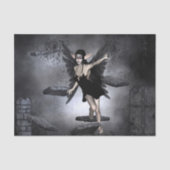 Papier Mousseline Fée foncée (Recto)