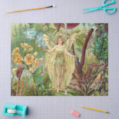 Papier Mousseline Fée jaune (Artisanat)