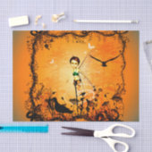 Papier Mousseline Fée merveilleuse et mignonne (Artisanat)