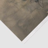 Papier Mousseline Fée noire Whimsical dans le jardin Twilight Découp (Détail)