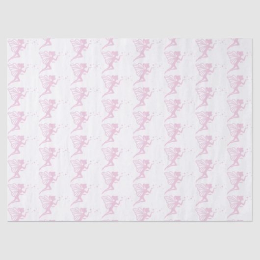 Papier Mousseline Fée rose (Recto)