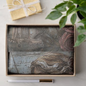 Papier Mousseline Fée rose avec découpage de flèche (Cadeau)