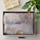 Papier Mousseline Fée rose vintage (Cadeau)