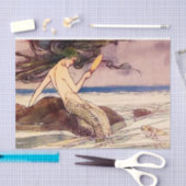 Papier Mousseline Fée "Sirène" par Alice B Woodward (Artisanat)