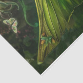 Papier Mousseline Fée verte (Détail)