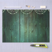 Papier Mousseline Fée verte rustique éclatante Noël (Artisanat)