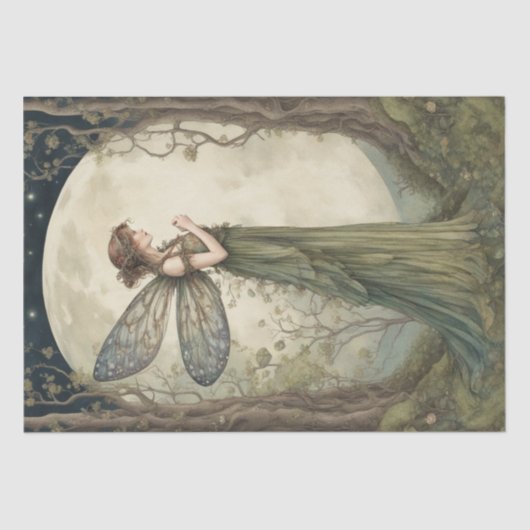 Papier Mousseline Fée Whimsical (Recto)