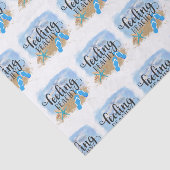 Papier Mousseline Feeling beachy (Détail)