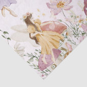 Papier Mousseline Fées de mûre de Whimsical Fleur sauvage Garden Mea (Détail)