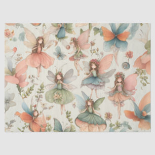 Papier Mousseline Fées Whimsines Enchantées