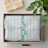 Papier Mousseline Félicitation ! Répétition du script Décontracté ve (Cadeau)