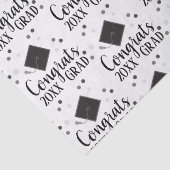 Papier Mousseline Félicitations Papier d'enveloppement Grad 2024 (Détail)