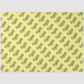 Papier Mousseline Félicitations Papier Tissu (Recto)