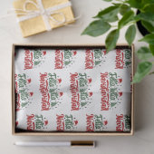 Papier Mousseline Feliz Navidad (Cadeau)