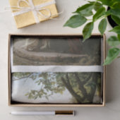 Papier Mousseline Femme au puits, Découpage (Cadeau)