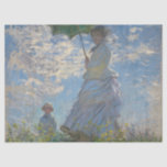 Papier Mousseline Femme avec parasol - Madame Monet et son fils<br><div class="desc">Femme avec parasol - Madame Monet et son fils - Claude Monet</div>