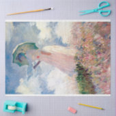 Papier Mousseline Femme avec un parasol, Claude Monet, 1886 (Artisanat)