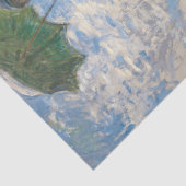 Papier Mousseline Femme avec un parasol par Monet Shabby Chic (Détail)