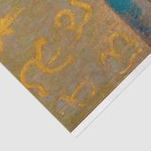 Papier Mousseline Femme avec un ventilateur, Gauguin (Détail)